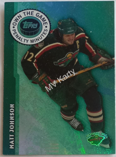 2003-04 Topps - Own the Game #OTG18 Matt Johnson