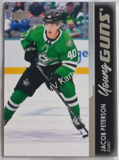 2021-22 Upper Deck Series 2 - [Base] #492  Young Guns - Jacob Peterson
