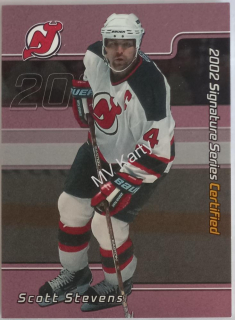 2001-02 In the Game Be A Player Signature Series - Certified #C-43 Scott Stevens #/100