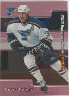 2001-02 In the Game Be A Player Signature Series - Certified #C-12 Doug Weight #/100
