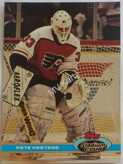 1991-92 Topps Stadium Club - [Base] #88 Pete Peeters