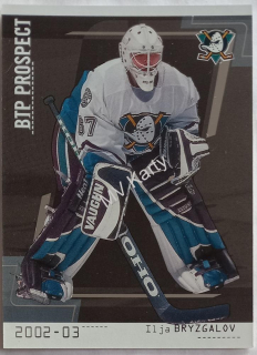 2002-03 In the Game Be A Player Between the Pipes - [Base] - Silver #83 Ilya Bryzgalov #/100
