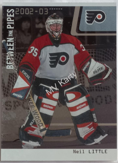 2002-03 In the Game Be A Player Between the Pipes - [Base] - Silver #41 Neill Little #/100