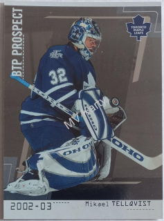 2002-03 In the Game Be A Player Between the Pipes - [Base] - Silver #77  Mikael Tellqvist #/100