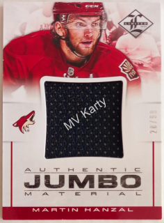 2012-13 Panini Limited - Authentic Jumbo Material #JJ-MH Martin Hanzal #/99