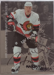1999-00 In the Game Be A Player Millennium Signature Series - [Base] - Autographs #170 Marian Hossa