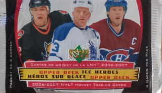 2006-07 Upper Deck McDonald's Ice Heroes balíček