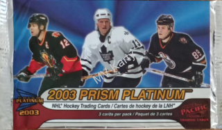 2002-03 Pacific Prism Platinum McDonald's balíček