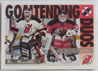 1994-95 O-Pee-Chee Premier - [Base] #83 Martin Brodeur, Chris Terreri