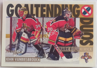 1994-95 O-Pee-Chee Premier - [Base] #82 John Vanbiesbrouck, Mark Fitzpatrick