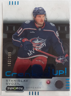 2023-24 Upper Deck Synergy - Cranked Up - Blue #CR-SV Stanislav Svozil #/399