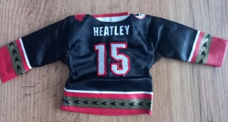 2006-07 Upper Deck Mini Jersey - Jerseys #NNO - Dany Heatley