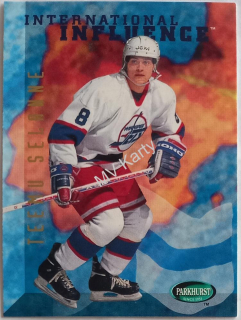 1995-96 Parkhurst International - [Base] #250 Teemu Selanne