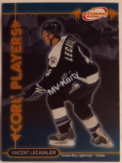 2001-02 Pacific Atomic - Core Players #18 Vincent Lecavalier