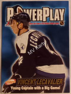 2001-02 Pacific Atomic - Power Play #31 Vincent Lecavalier