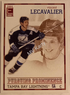 2003-04 Pacific Exhibit - Pursuing Prominence #12 Vincent Lecavalier