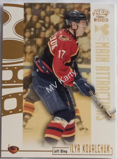 2002-03 Pacific - Main Attractions #2 Ilya Kovalchuk