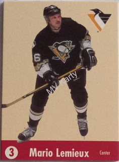 2001-02 MARIO LEMIEUX ITG PARKHURST HE SHOOTS HE SCORES REDEMPTION CARD