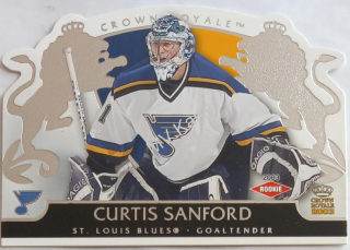 2002-03 Pacific Crown Royale - [Base] - Retail #135  Curtis Sanford