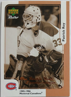 1999-00 Upper Deck Retro McDonald's - [Base] #MCD-15R Patrick Roy