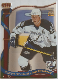 2001-02 Pacific Crown Royale - [Base] #128 Vincent Lecavalier