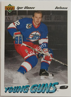 1991-92 Upper Deck - [Base] #590  Young Guns - Igor Ulanov