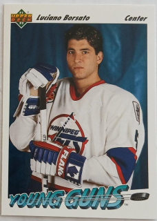 1991-92 Upper Deck - [Base] #599  Young Guns - Luciano Borsato