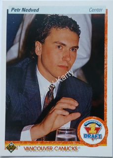 1990-91 Upper Deck - [Base] #353  First Round Draft Pick - Petr Nedved