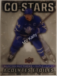 2025-26 Upper Deck Tim Hortons Collector's Series - Co-Stars #CO-6 Auston Matthews, William Nylander