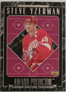 1995-96 Upper Deck - Retail Award Predictor - Redemption #R58 Steve Yzerman