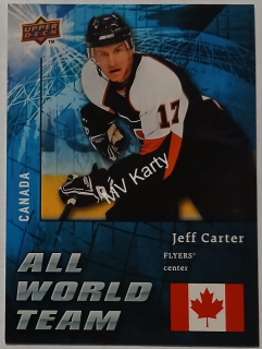 2009-10 Upper Deck - All World Team #AW27 Jeff Carter