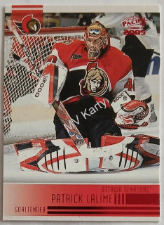 2004-05 Pacific - [Base] - Red #186 Patrick Lalime