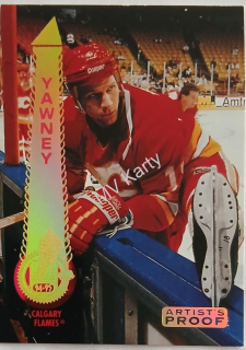 1994-95 Pinnacle - [Base] - Artist's Proof #245 Trent Yawney