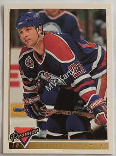 1993-94 O-Pee-Chee Premier - [Base] - Gold #38 Shayne Corson