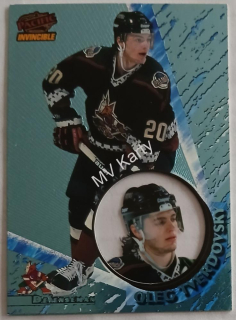 1997-98 Pacific Invincible - [Base] - Ice Blue #110 Oleg Tverdovsky