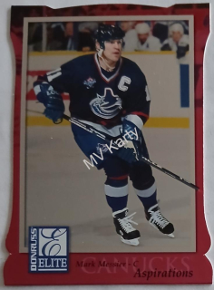 1997-98 Donruss Elite - [Base] - Die-Cut Aspirations #5 Mark Messier #/750