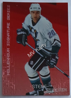 1999-00 In the Game Be A Player Millennium Signature Series - [Base] - Ruby #10 Steve Rucchin #/1,000
