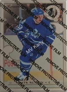 1996-97 Leaf Preferred - Steel #33 Mats Sundin