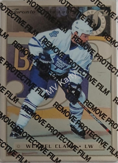1996-97 Leaf Preferred - Steel #48 Wendel Clark