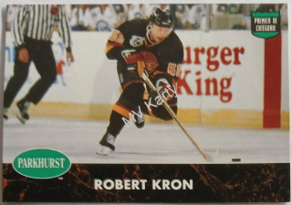 1991-92 Parkhurst - Collectibles - French #PHC4 Robert Kron