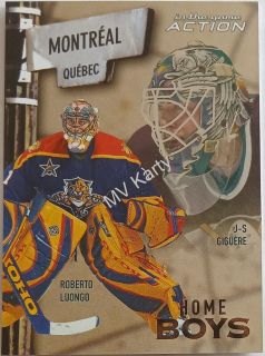 2003-04 In the Game Action - Home Boys #HB-13 Roberto Luongo, Jean-Sebastien Giguere