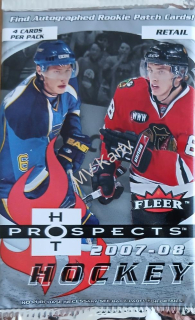 2007-08 Fleer Hot Prospects Retail balíček