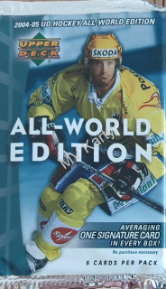 2004-05 Upper Deck All-World balíček