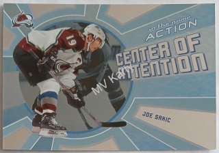 2003-04 In the Game Action - Center of Attention #CA-3 Joe Sakic