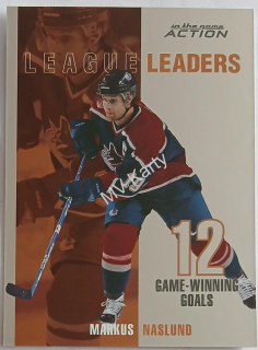 2003-04 In the Game Action - League Leaders #LL-9 Markus Naslund