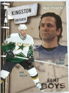 2003-04 In the Game Action - Home Boys #HB-6 Doug Gilmour, Kirk Muller