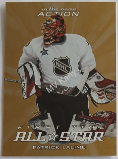 2003-04 In the Game Action - First Time All-Stars #FT-7 Patrick Lalime