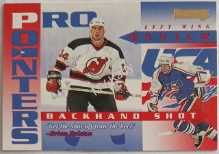 1995-96 Donruss - Pro Pointers #9 Brian Rolston