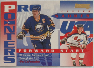 1995-96 Donruss - Pro Pointers #2 Pat LaFontaine