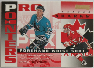 1995-96 Donruss - Pro Pointers #11 Jeff Friesen
